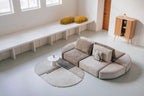 Zest - Tapis - Laine - Marron/Gris