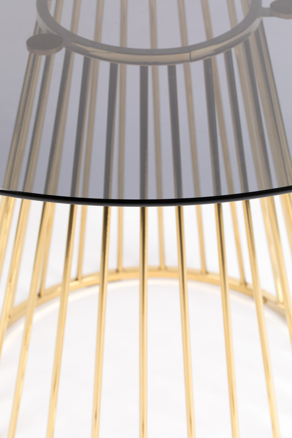 Floris - Mesa de comedor - Vidrio - Oro