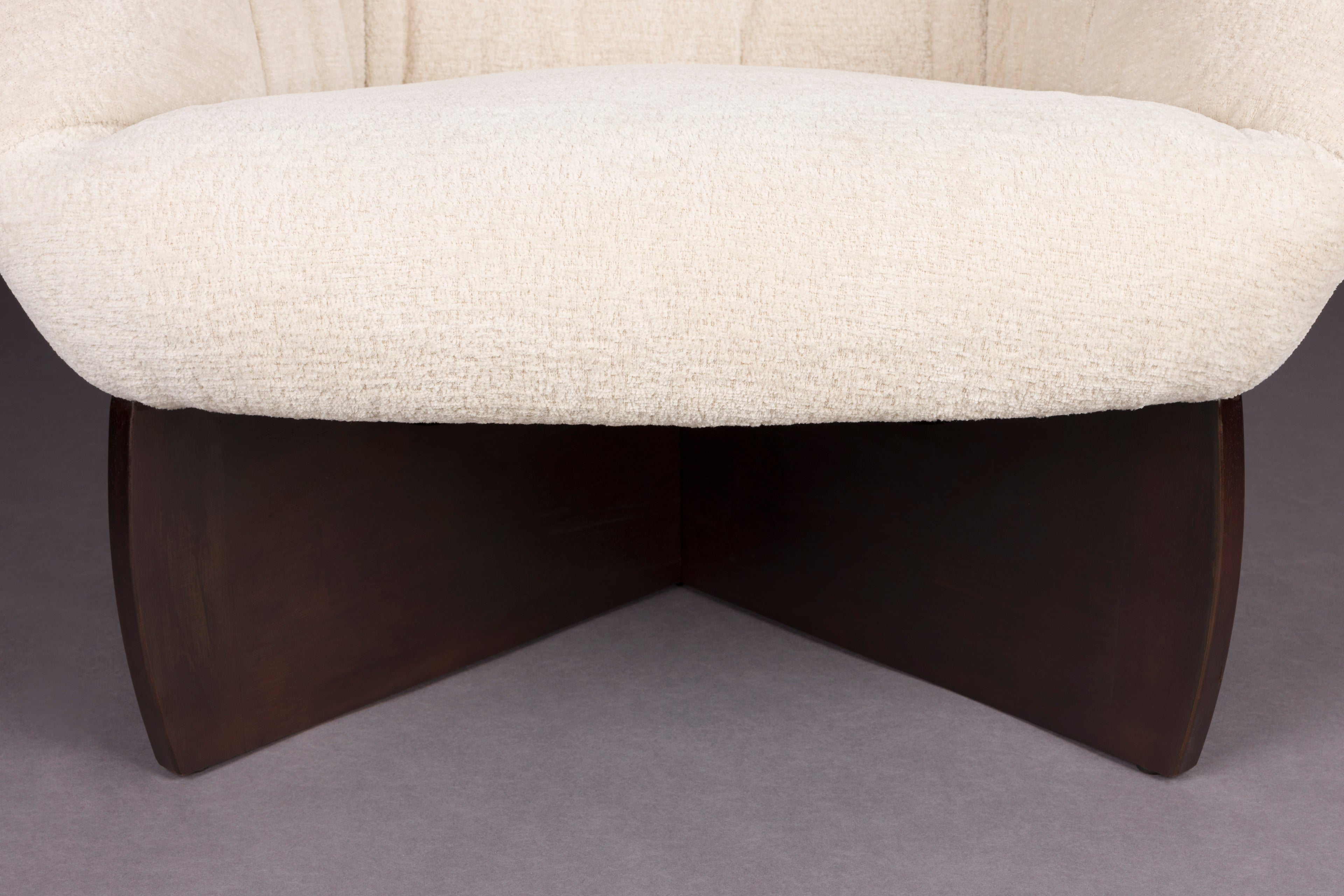 Emilius - Sillón lounge - Tela - Beige