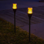 Farely - Solar Garden Light - Plastic - Black