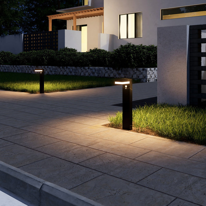 Cenova - Borne & Potelet Solaire - Aluminium - Noir