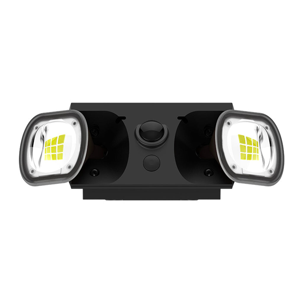 Striker - Solar Wall Light - Plastic - Black