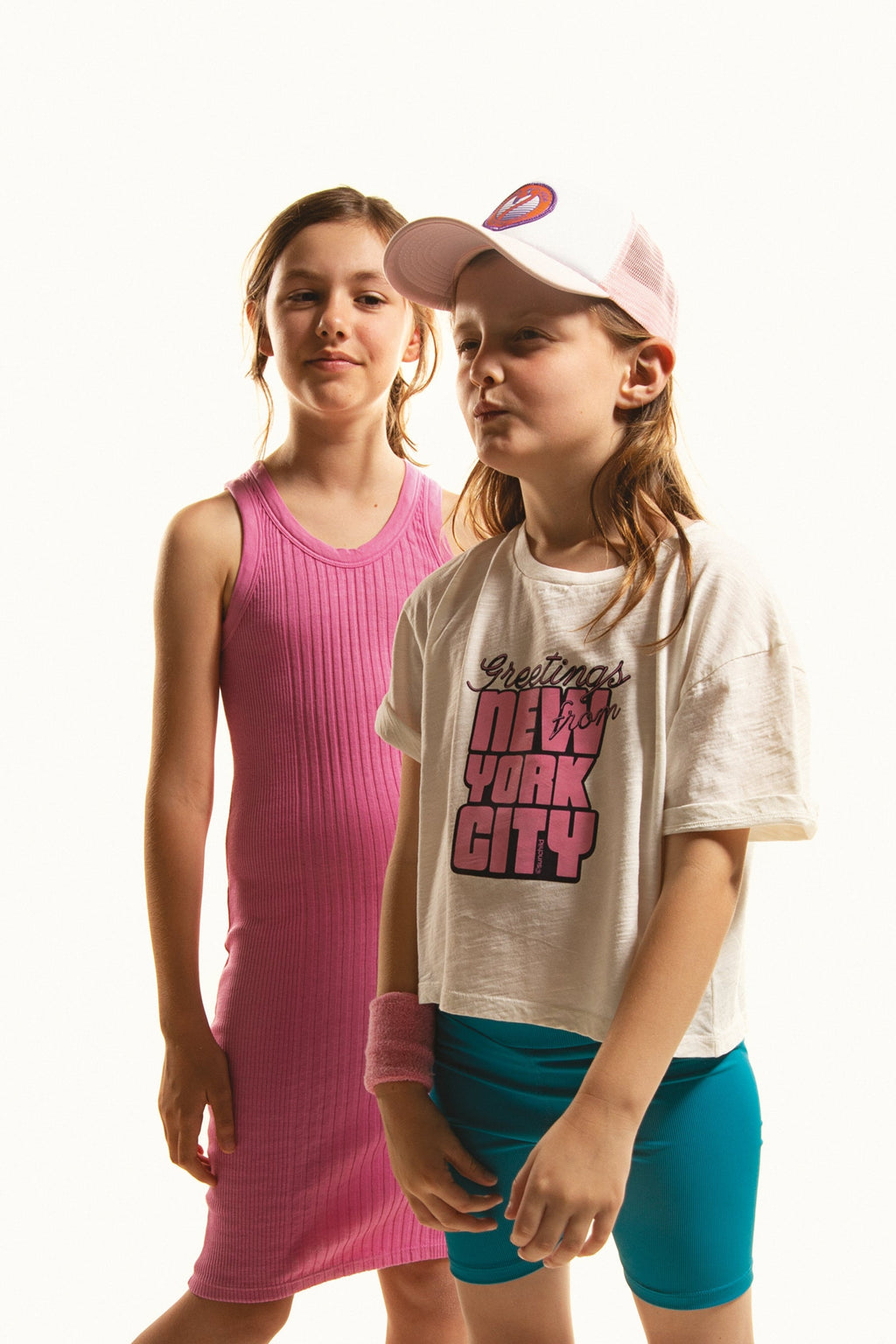 Tshirt Fille - Greetings - Milk