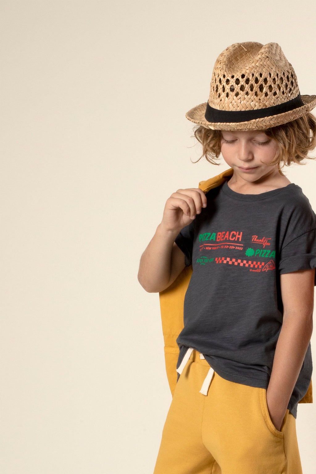 T Shirt Enfant - Pizza Beach