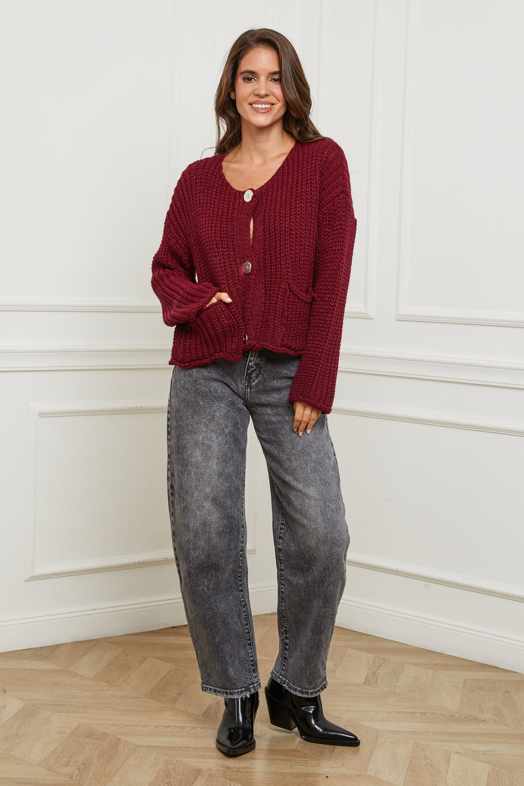 Gilet - Bordeaux
