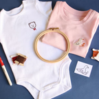 Brodér din babybody – Paris – 1 plads