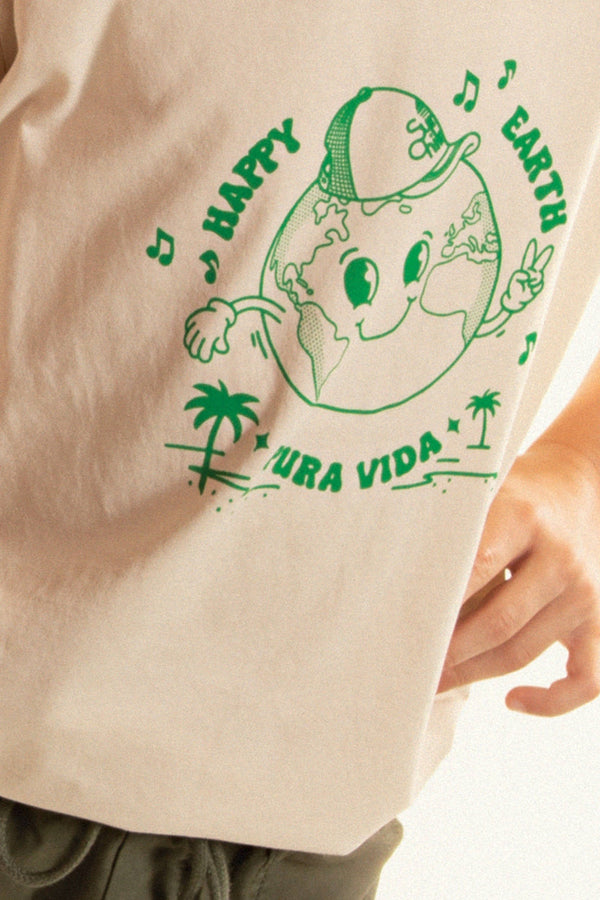 Tshirt Enfant - Craie - Happyearth