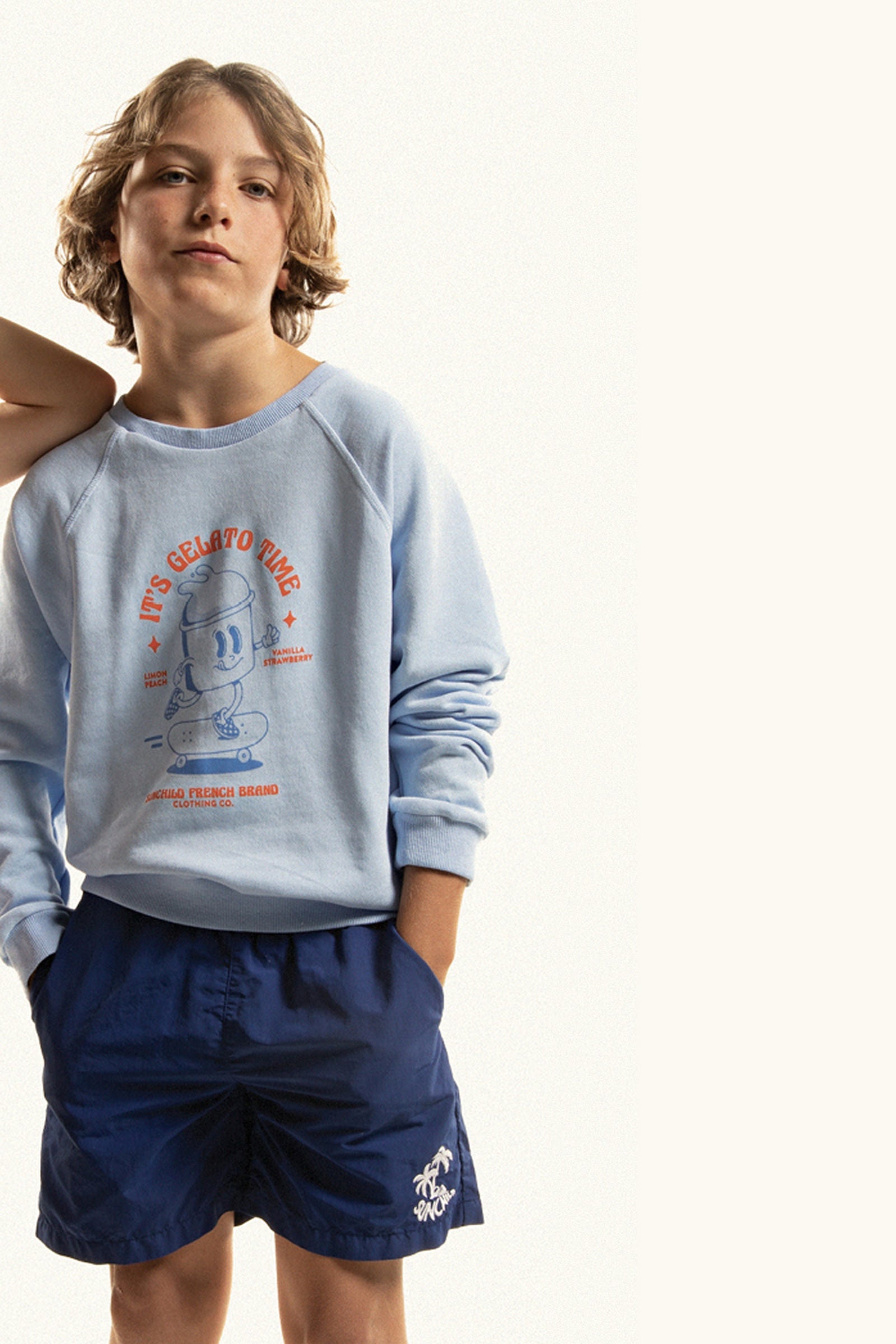 Boy's Sweatshirt - Gelato - Horizon