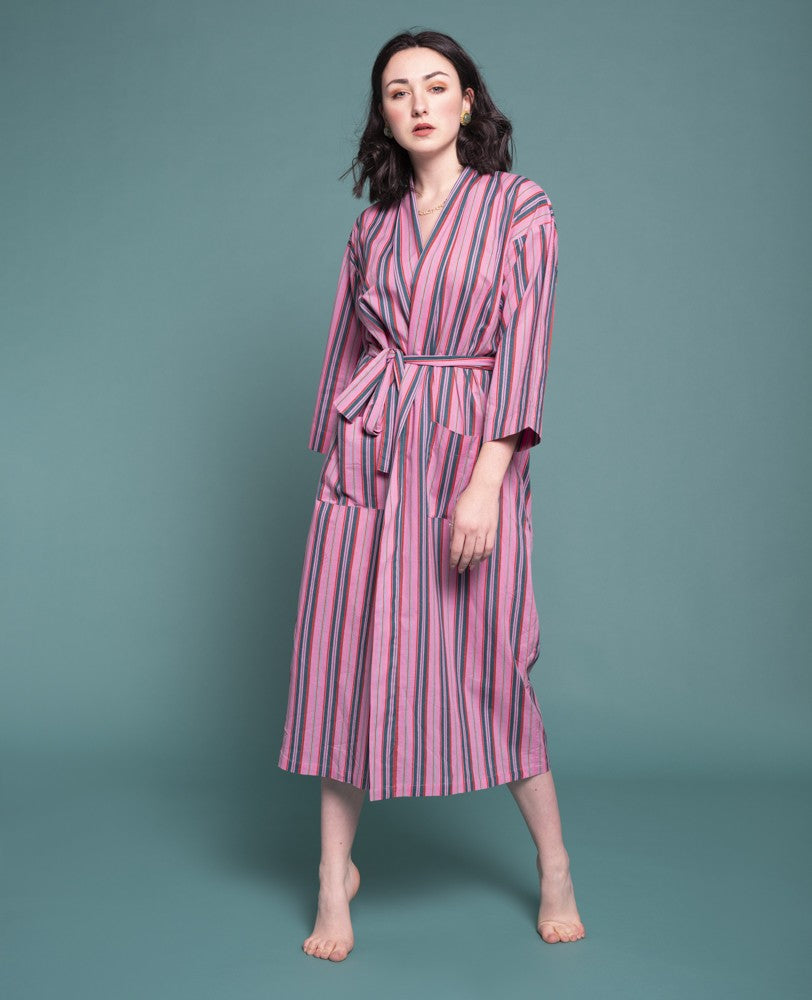 Long Kimono - Margate pink