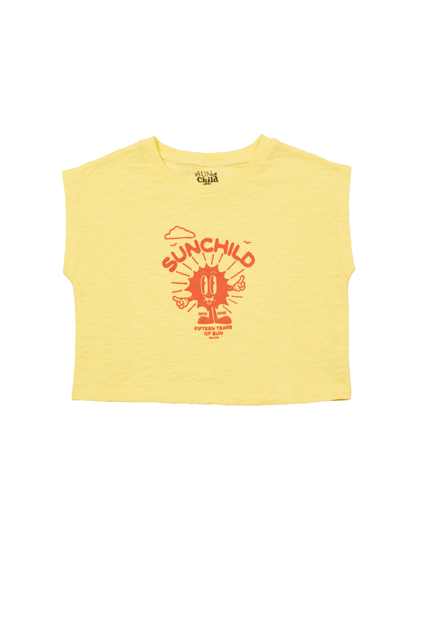 Tshirt Enfant - Mr Sun - Limoncello