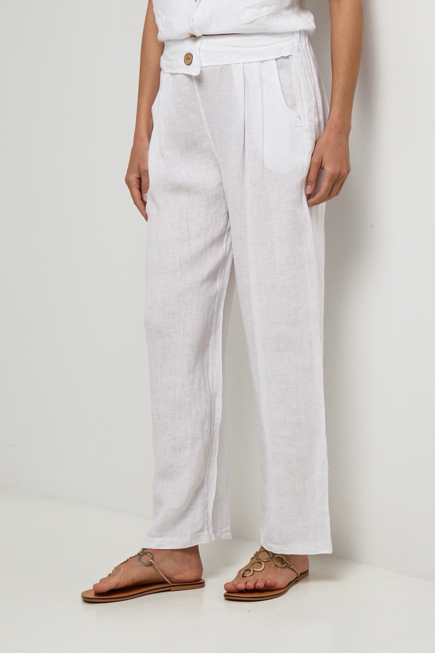 Trousers - White - Women