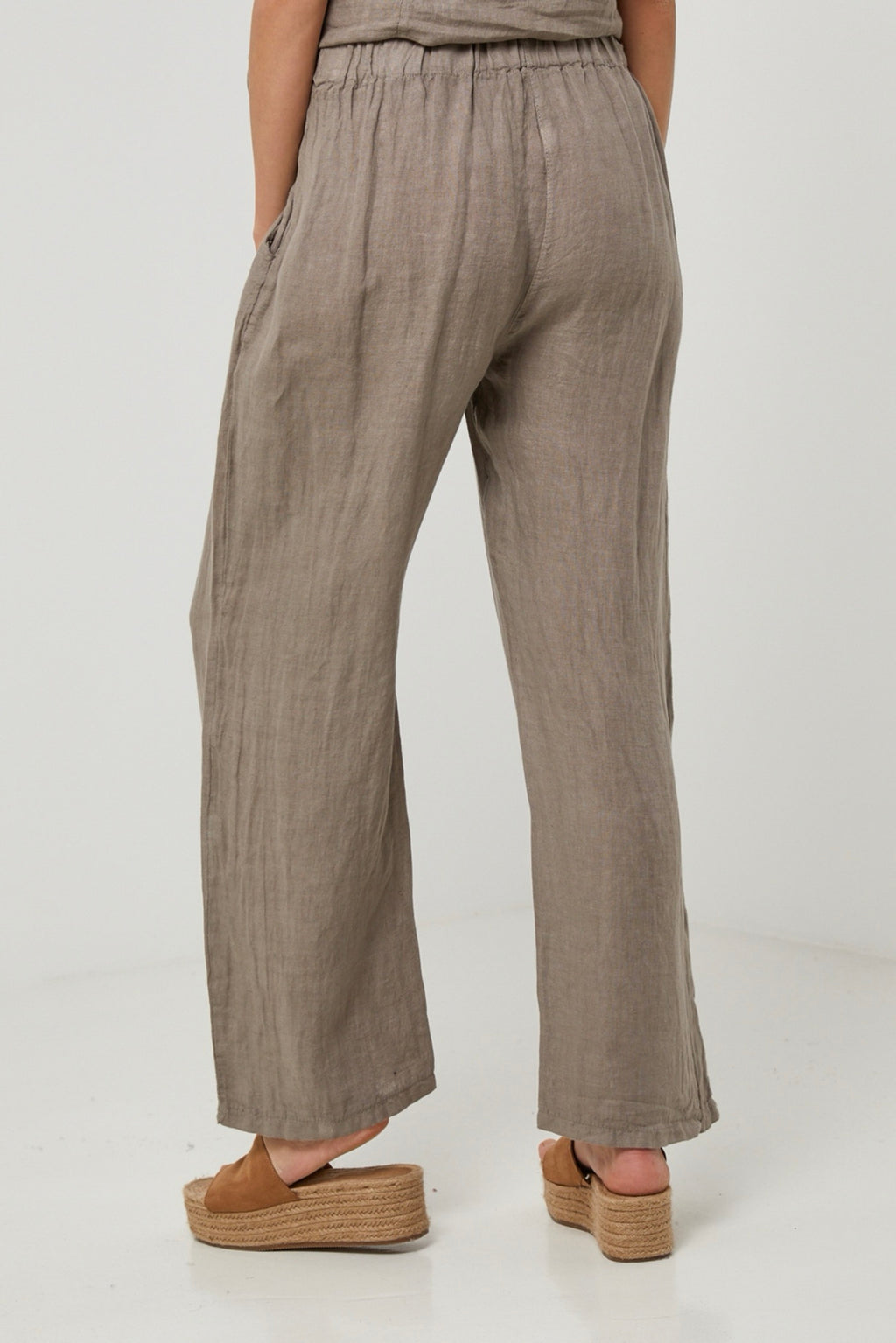 Trousers - Taupe - Women
