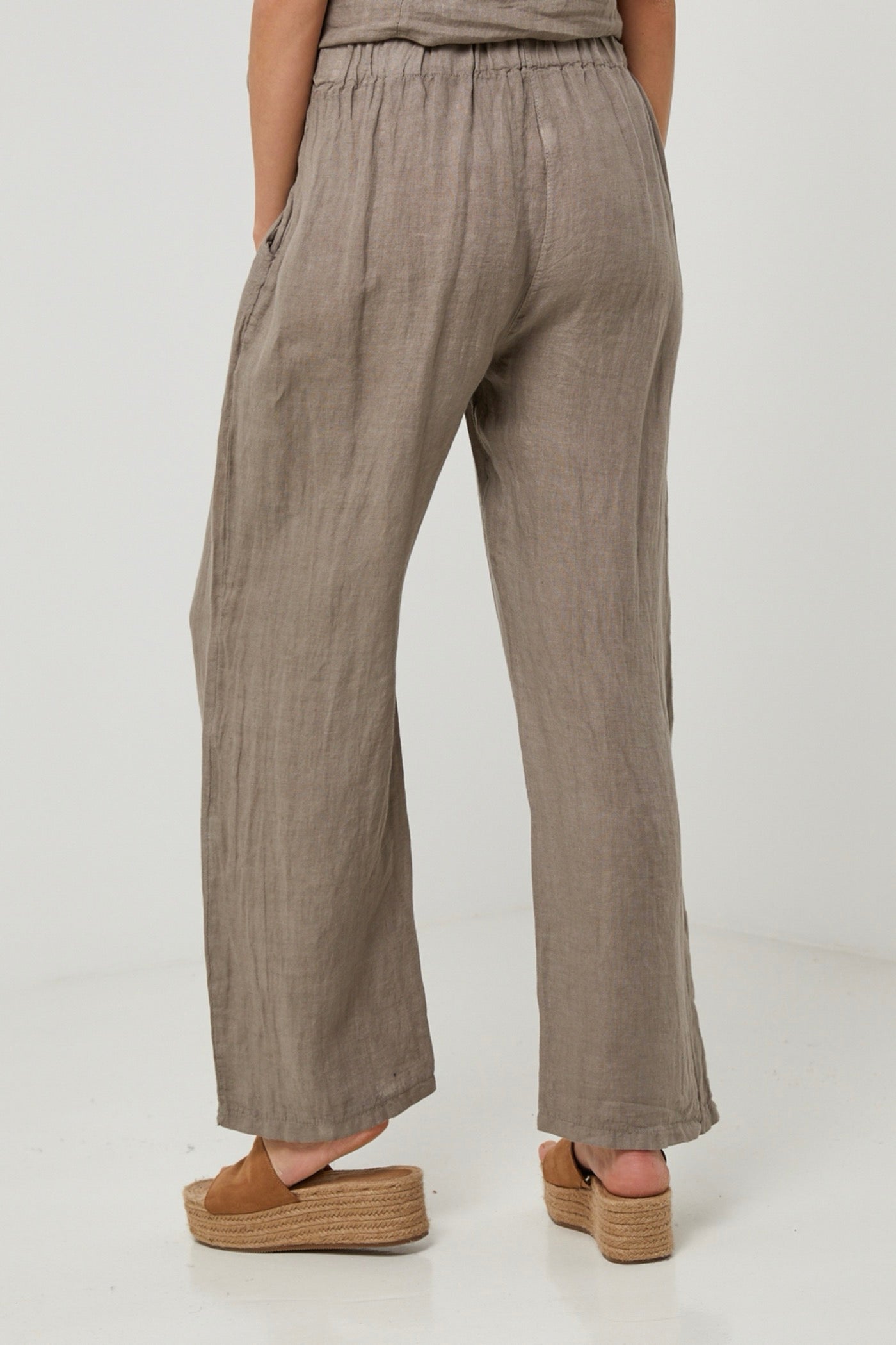 Trousers - Taupe - Women
