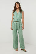 Trousers - Green - Women