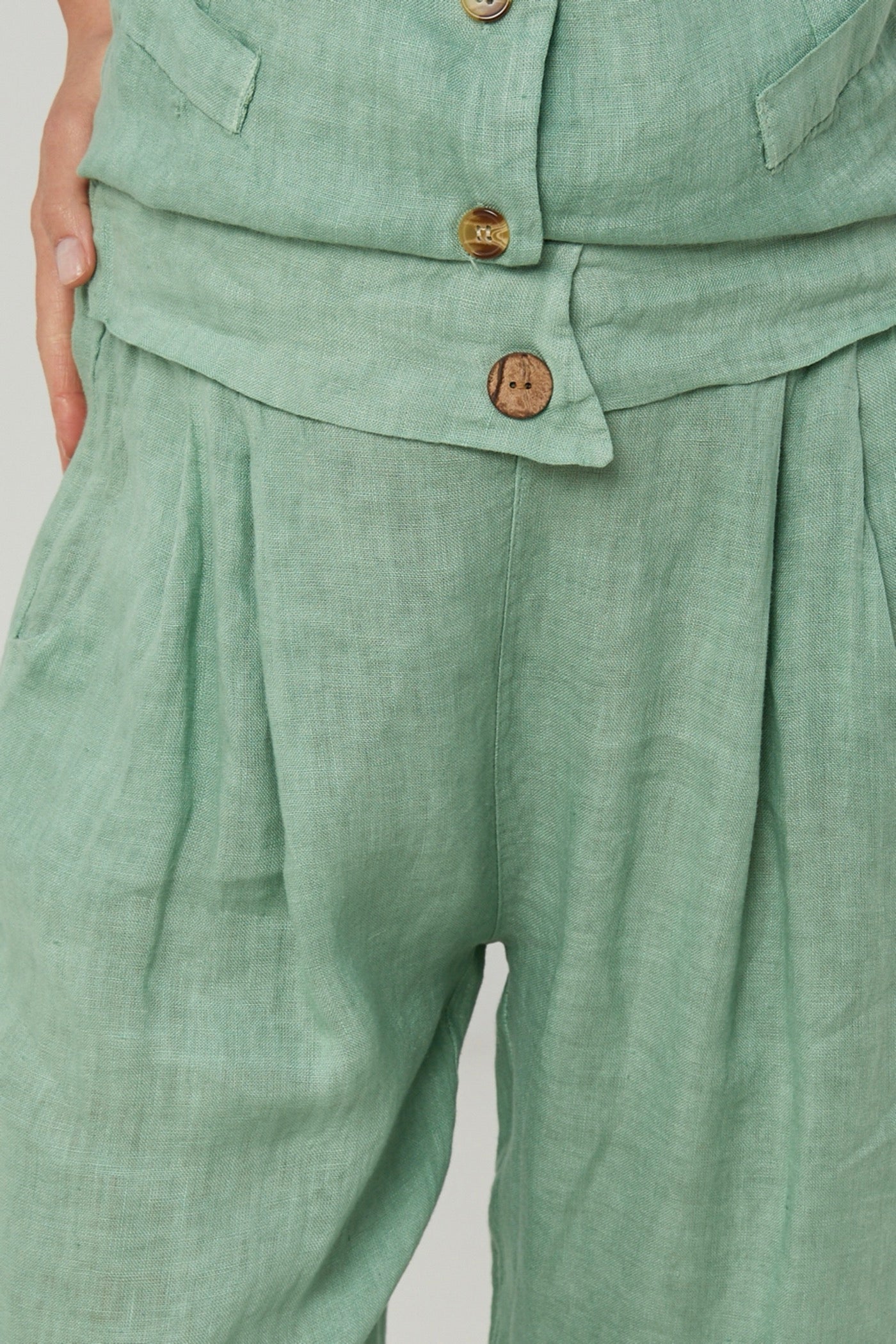 Trousers - Green - Women