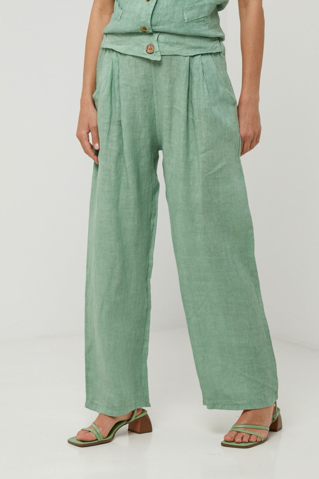 Trousers - Green - Women
