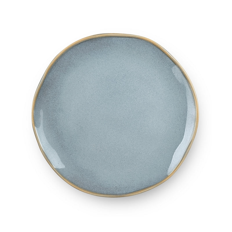 Egée - Service 18 Pièces - Grès - Bleu
