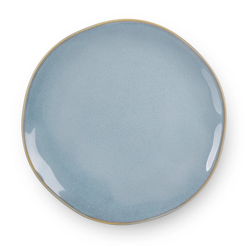 Egée - Service 18 Pièces - Grès - Bleu