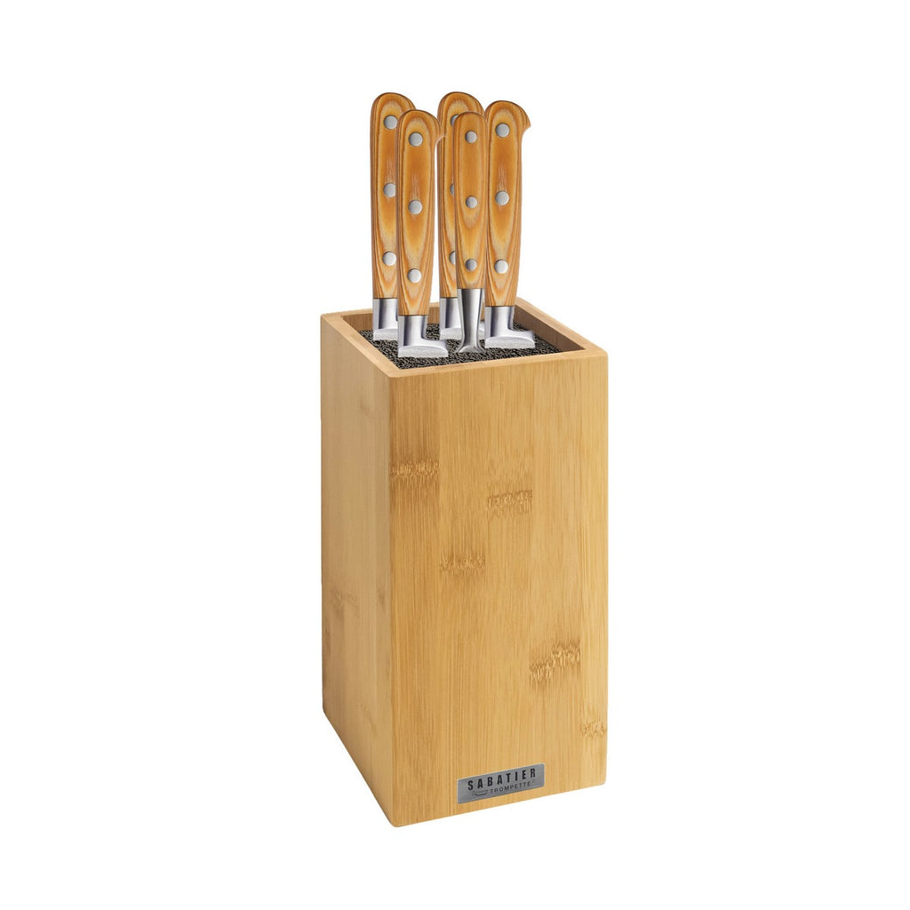 Essentiel - Bloque para espaguetis de 5 piezas - Madera clara