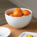 Côme - Saladier Boule 22.5 Cm - Porcelaine - Blanc