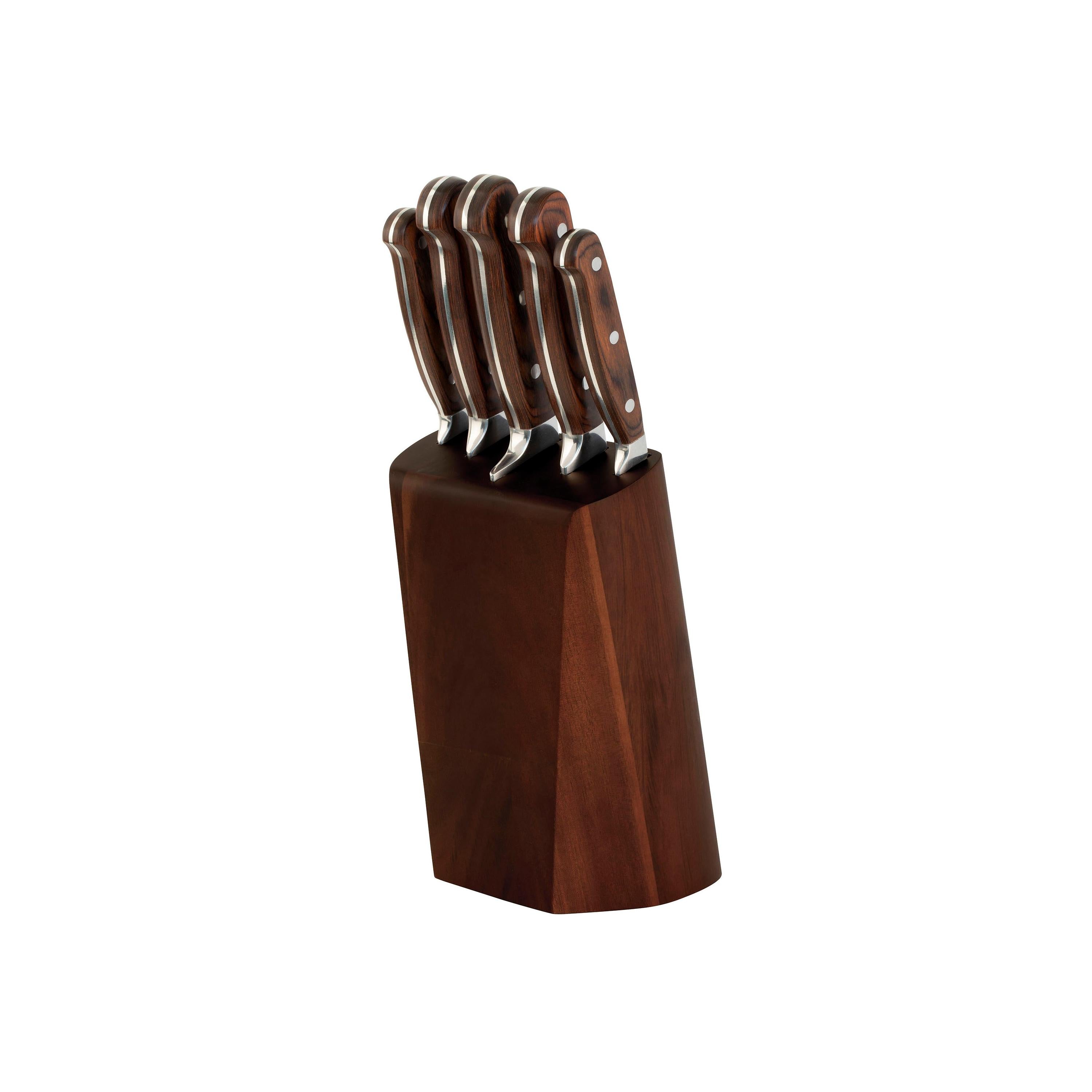 Virtuose - 5-Piece Kitchen Knife Block