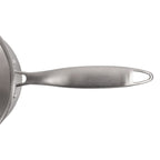 Gourmet - Lote de 1 sartén de acero inoxidable de 28 cm + 1 salteadora de acero inoxidable de 24 cm + 1 piedra de Plata Limón de 300 g (mantenimiento del acero inoxidable)