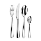Alpha - Ménagère 50 Pièces - Acier Inoxydable - Inox