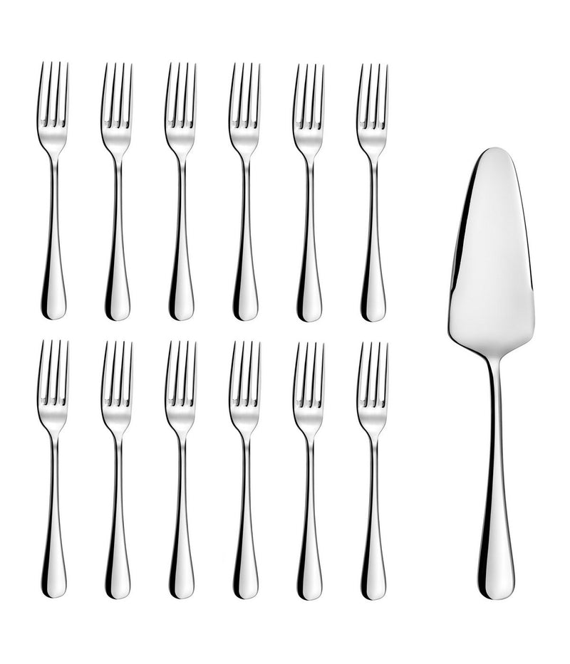 Clipper - 13 Piece Tea Time Set - Stainless Steel - Stainless steel