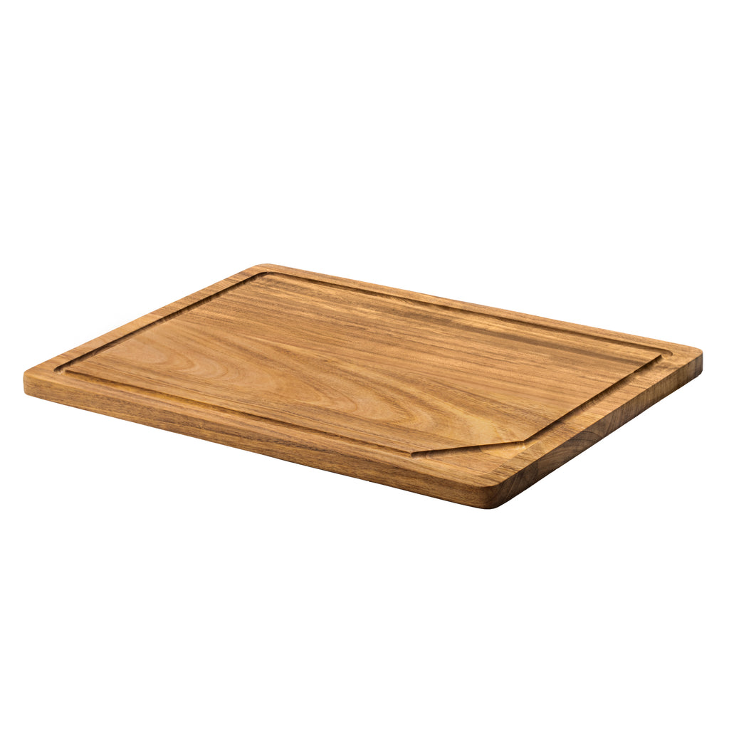 Edgar - Tabla de Cortar Rectangular con Canal - Madera