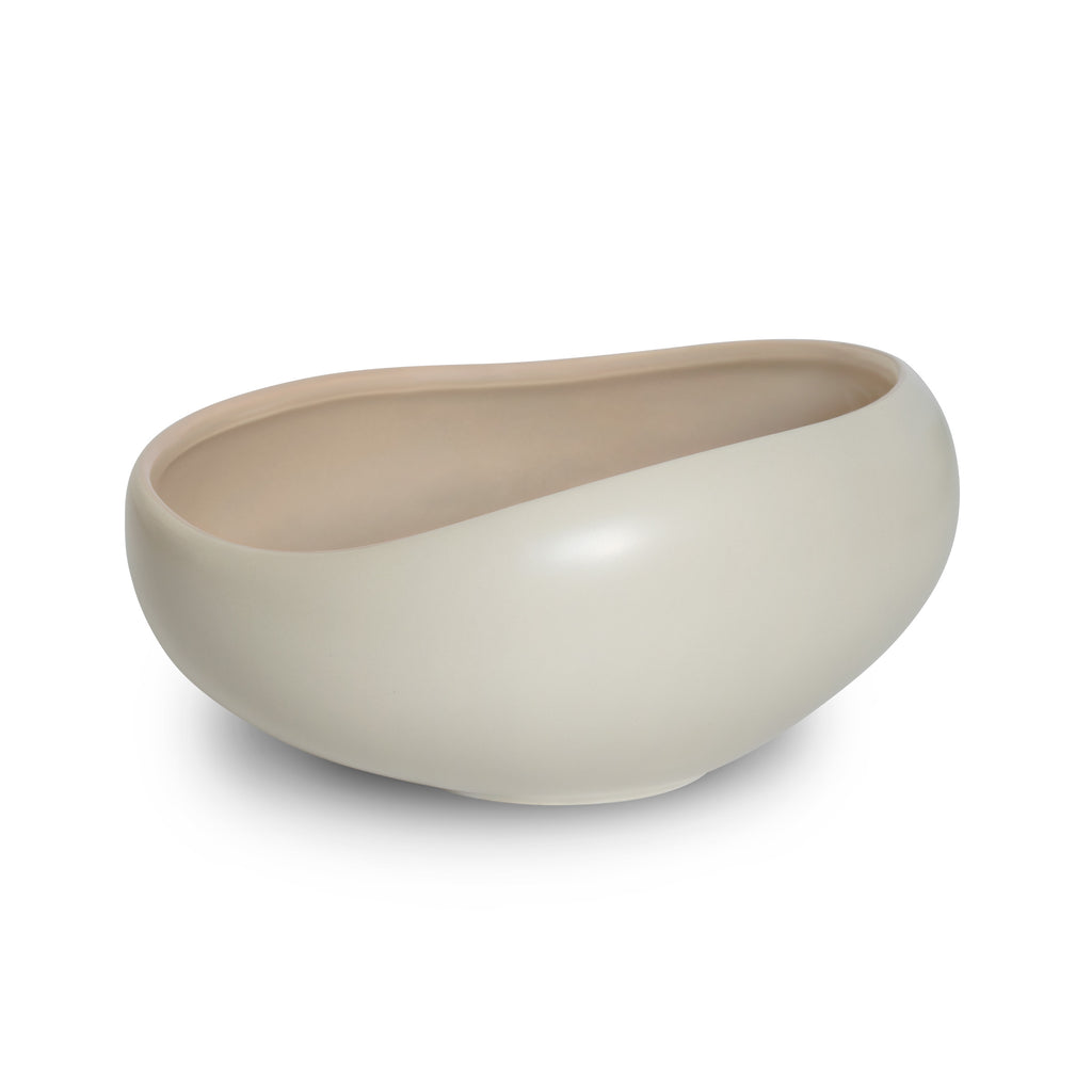 Kyma - 6 Coupelles 14cm  - Porcelaine - Lin Alpilles/Jaune Argan/Rouge Cade