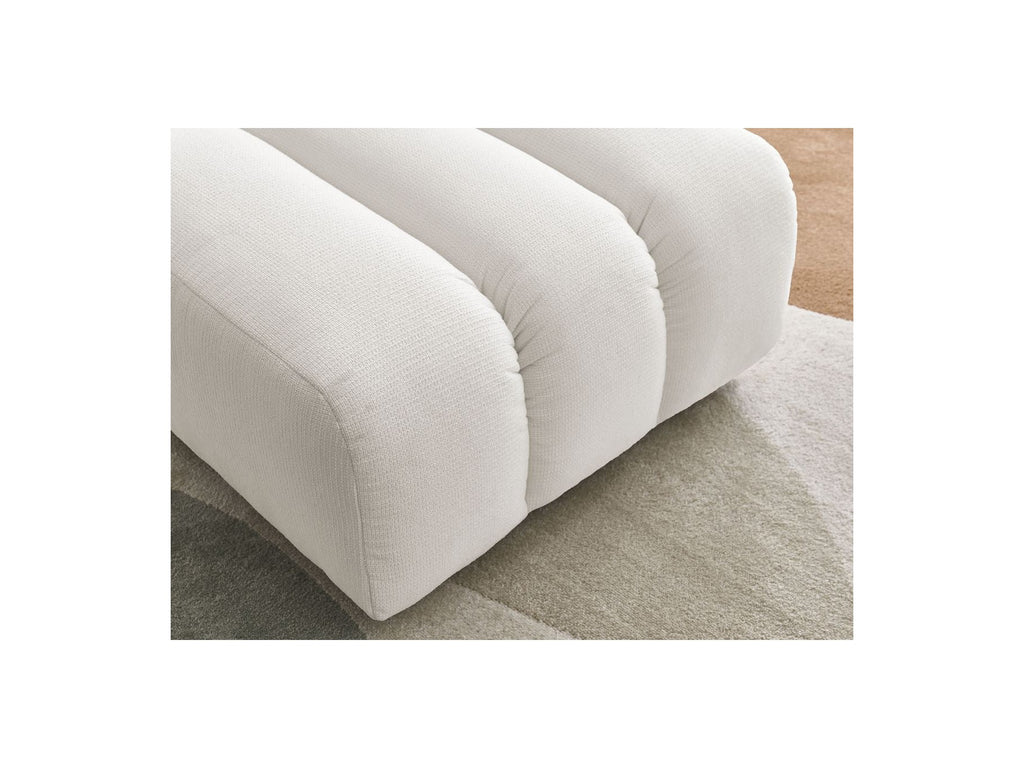 Talia - Pouffe - Mottled Fabric