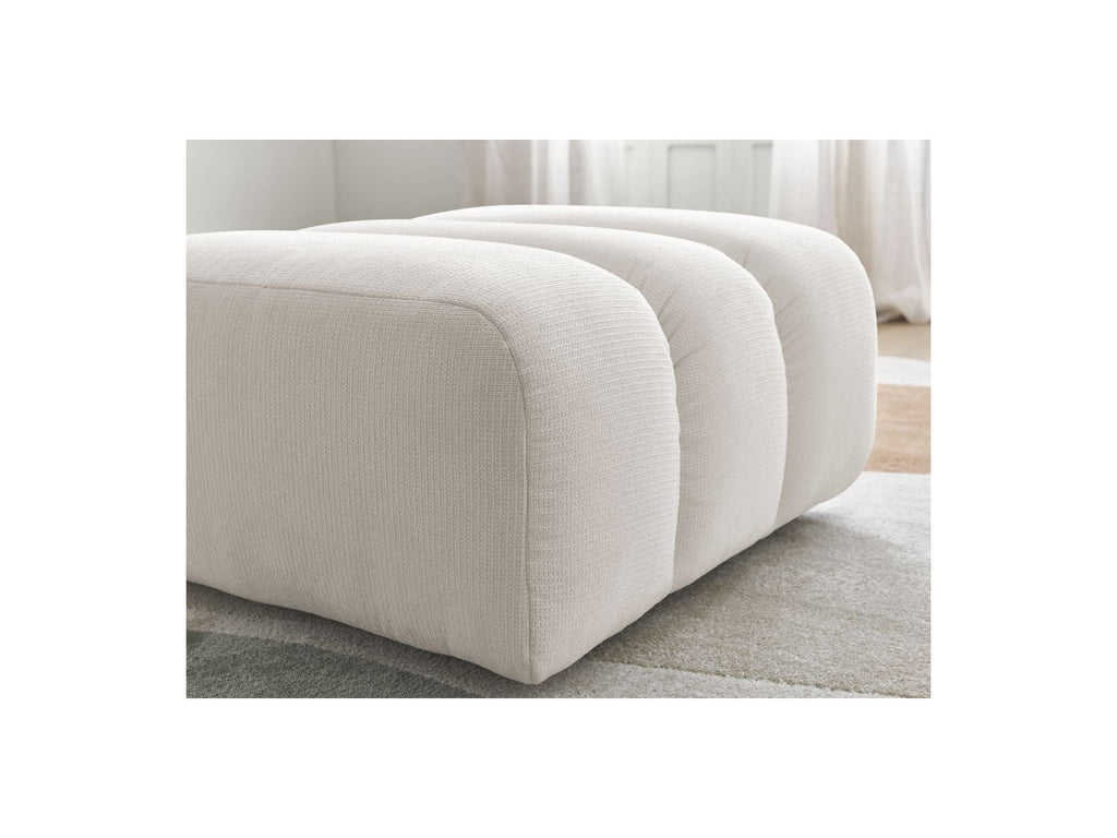 Talia - Pouffe - Mottled Fabric