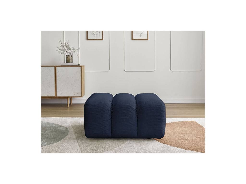 Talia - Pouffe - Mottled Fabric