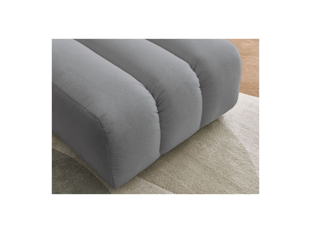 Talia - Pouffe - Mottled Fabric