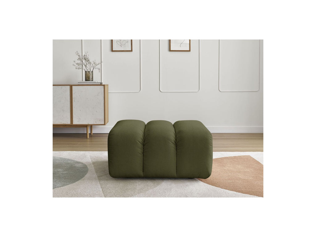 Talia - Pouffe - Mottled Fabric