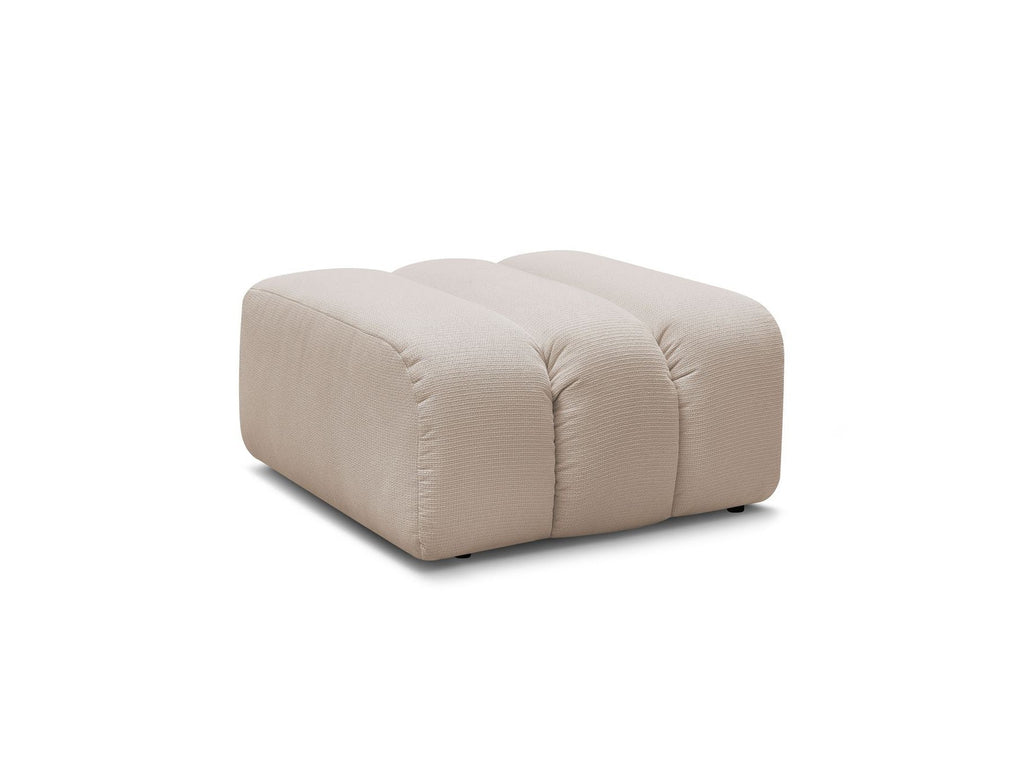Talia - Pouffe - Mottled Fabric