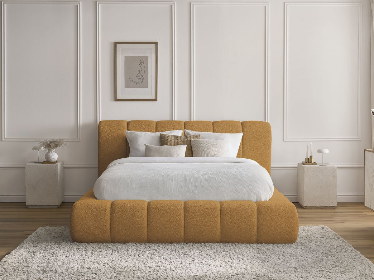 Denali - Lit Coffre - Tissu Bouclette