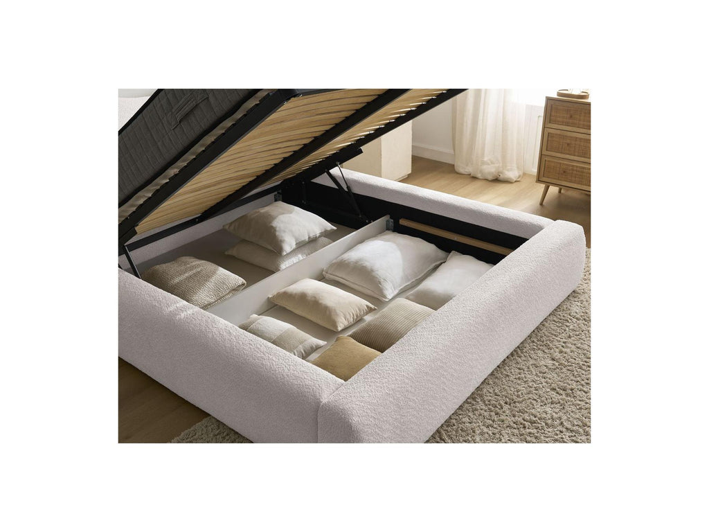 Orlane - Cama con arcón - Tejido bouclé