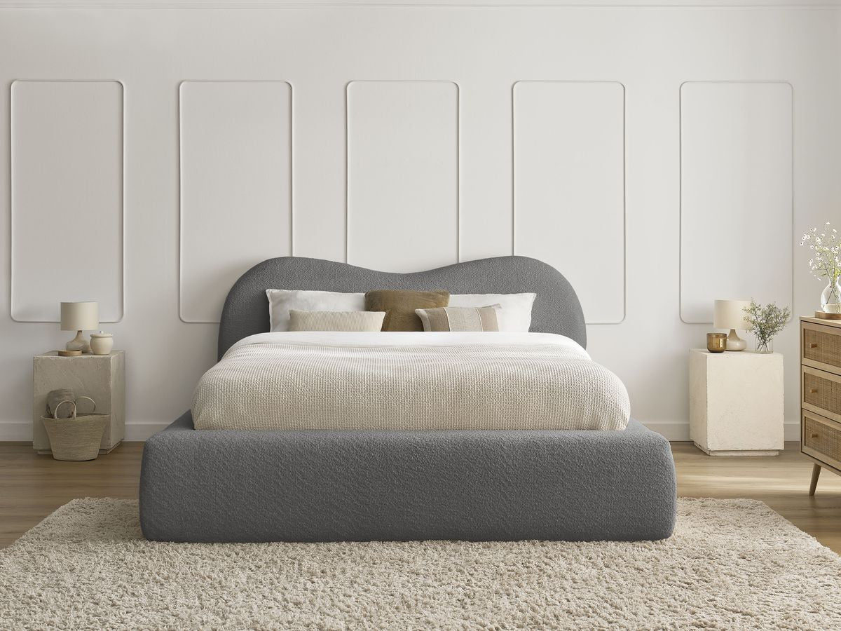 Orlane - Cama con arcón - Tejido bouclé