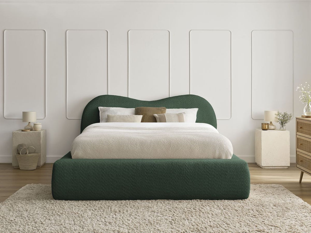 Orlane - Cama con arcón - Tejido bouclé