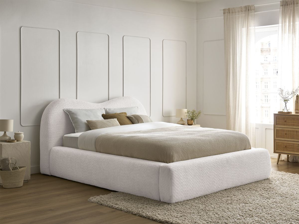 Orlane - Cama con arcón - Tejido bouclé