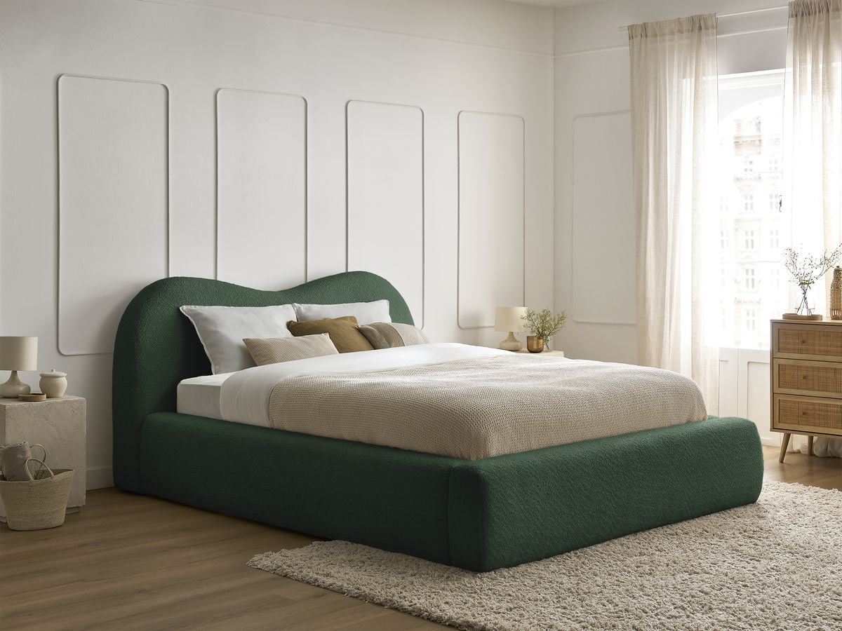 Orlane - Cama con arcón - Tejido bouclé