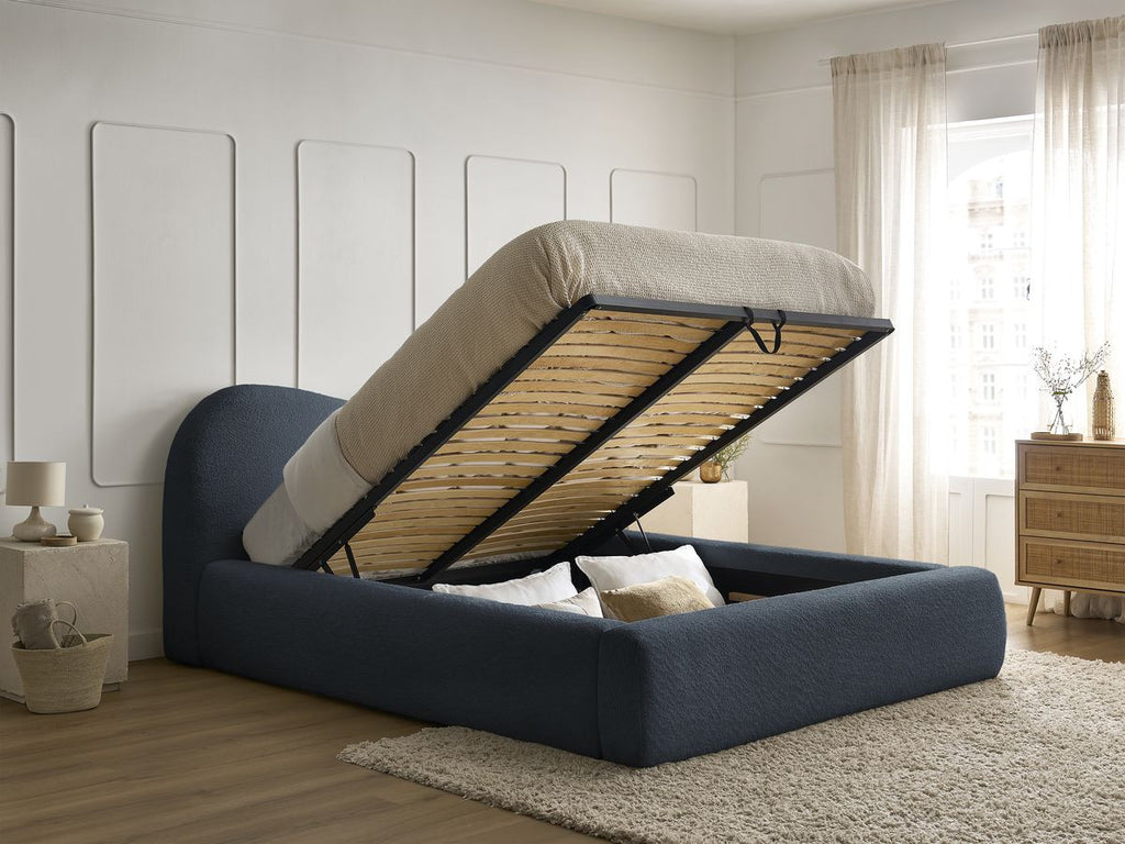 Orlane - Cama con arcón - Tejido bouclé