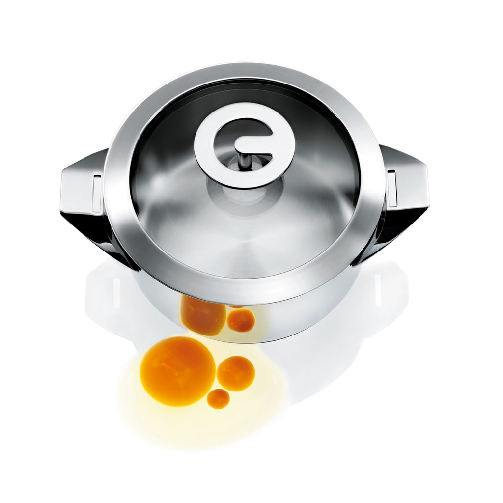 Eclipse - Serie de 3 cacerolas de acero inoxidable con mango - 16/18/20 cm