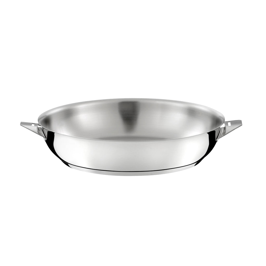 Eclipse - Lot 5 Pièces - Casseroles 16/18/20cm + Poêle 24Cm Inox & Poignée