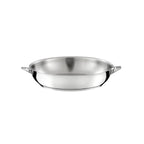 Eclipse - 1 Wok 28cm + 1 Poêle 24cm + 1 Poignée Amovible - Inox