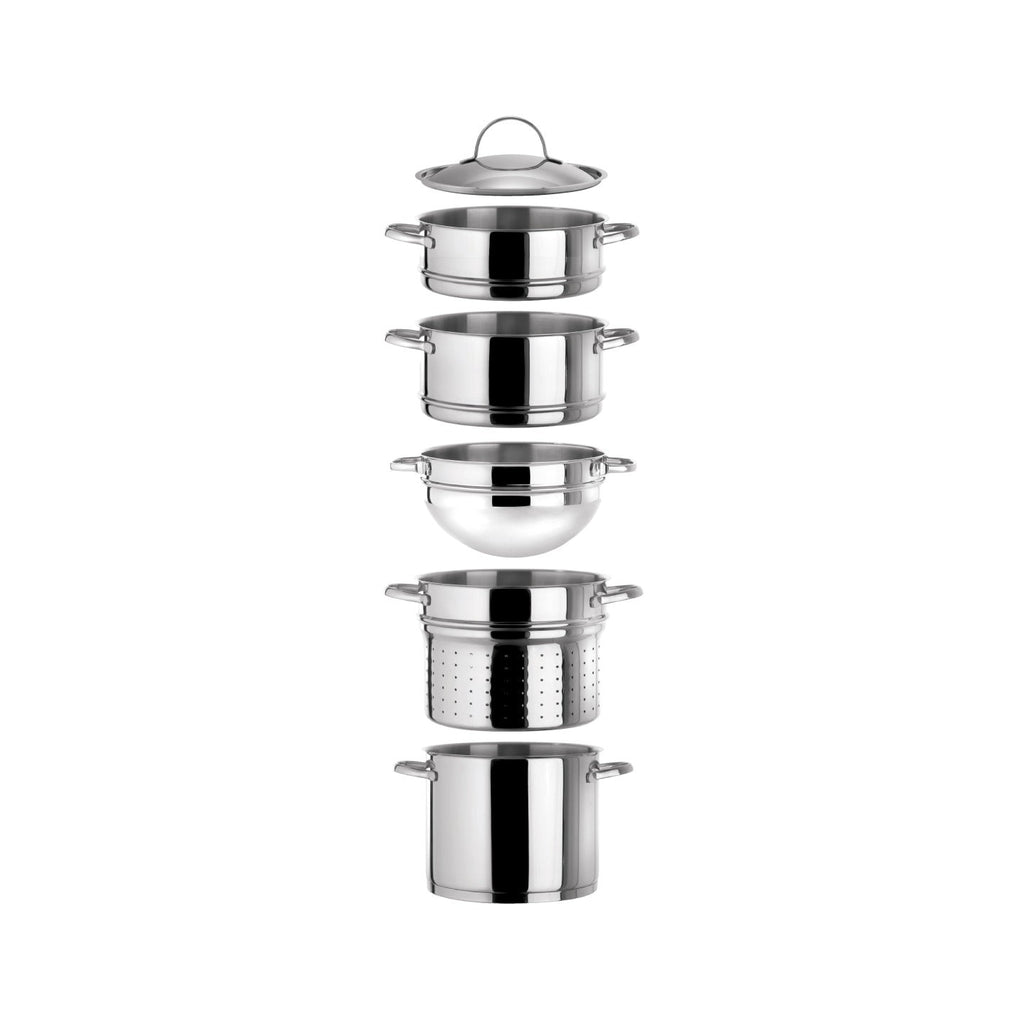 Elysée - "Le Cuisinox" Set de cocción al vapor de 6 piezas