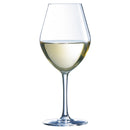 Lys - Juego de 6 Copas con Pie 25Cl y 6 Copas con Pie 35Cl - Cristallin Expert - Translúcido