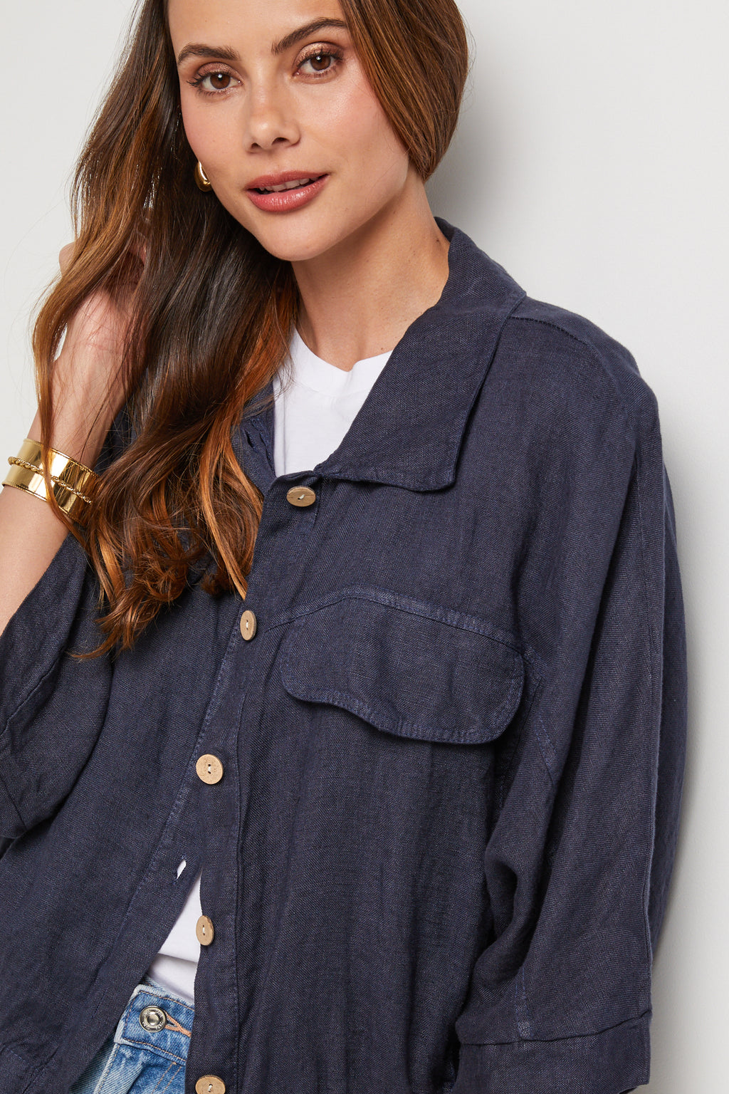 Shirt - Navy - Women
