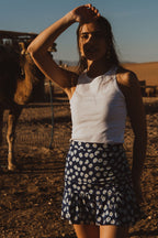 Falda Justine Marguerite Azul
